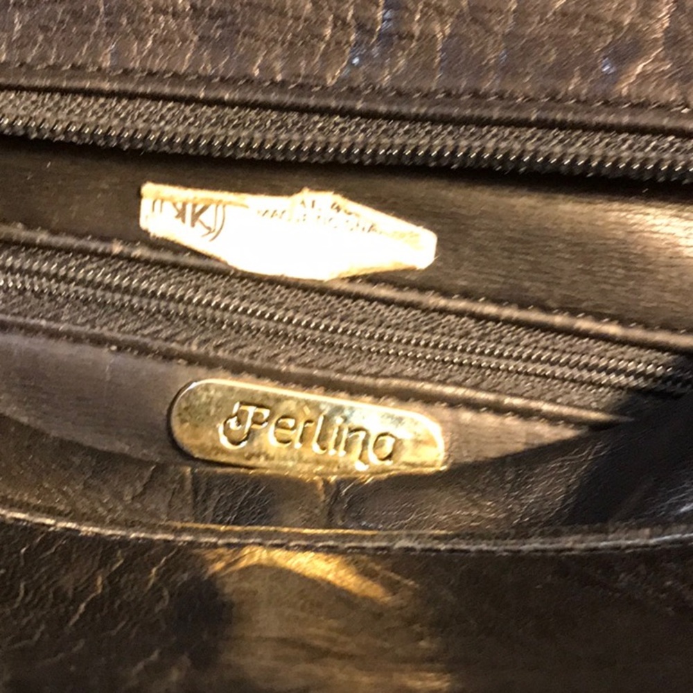 Perina Italian Soft lambskin Leather Bag - Picture 5 of 8